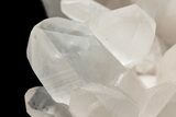 Massive, Wide Quartz Crystal Cluster - Large Crystals! #212494-9